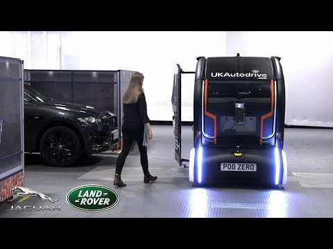 Jaguar Land Rover Projection Pod