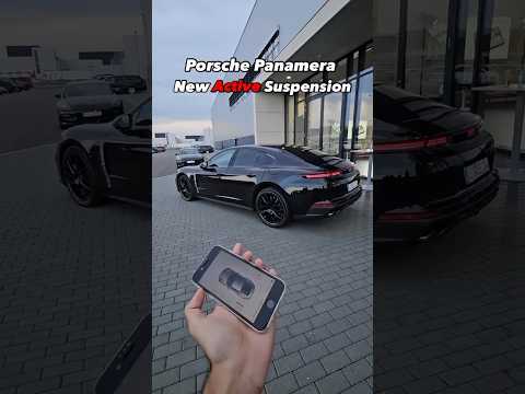 Porsche Panamera Active Suspension Test !! 🔥🔥 #porsche #viral #shorts