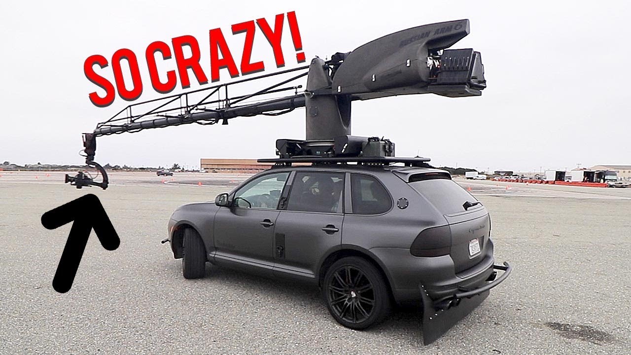 Riding in a $1.3 Million Dollar Porsche Camera Car!!