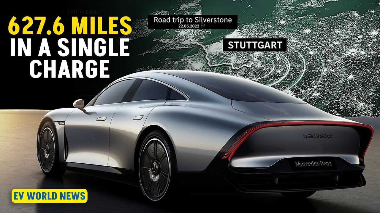 1000 KM Range Battery Powered Mercedes EQXX