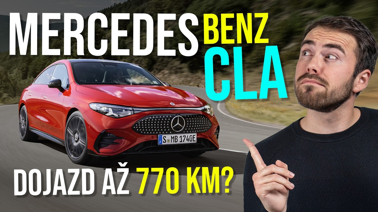 EXKLUZÍVNE: Mercedes-Benz CLA | Umelá inteligencia a 770 km bez nabíjania