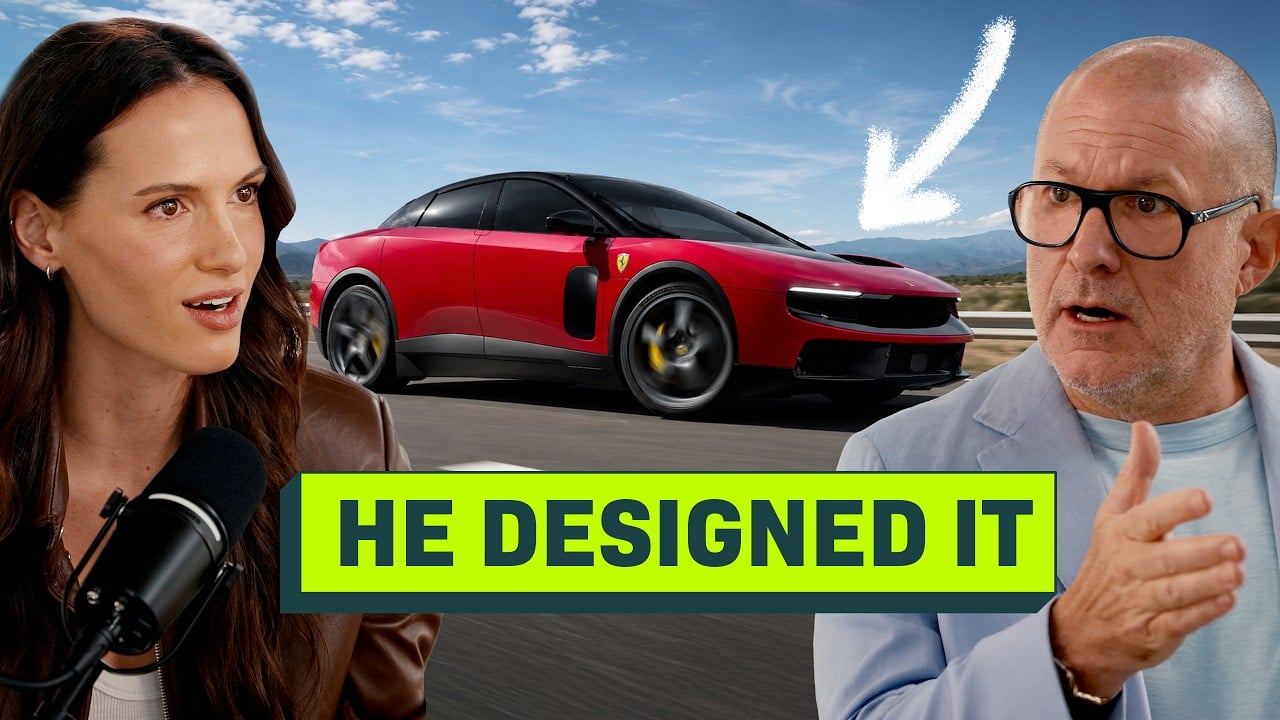 Jony Ive Shows Me The Most Controversial Ferrari Ever (Ferrari Luce)