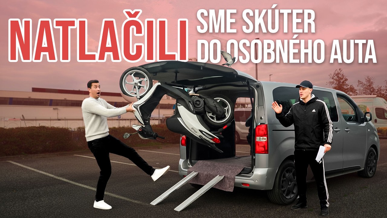 Skúter v aute?! Náš najbláznivejší nápad ever