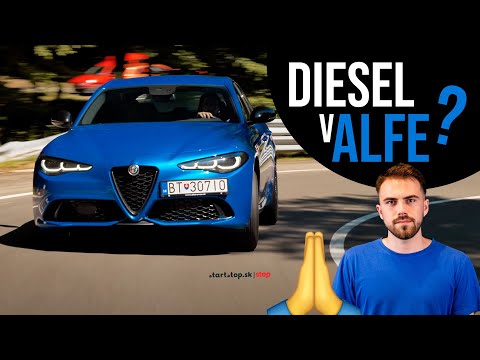 Diesel? Test Alfa Romeo Giulia 2,2 Q4 Veloce