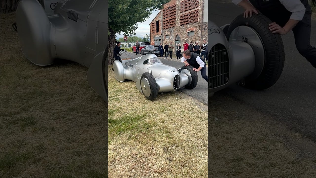 L’Auto Union Tyb B torna sulle STRADE DI LUCCA