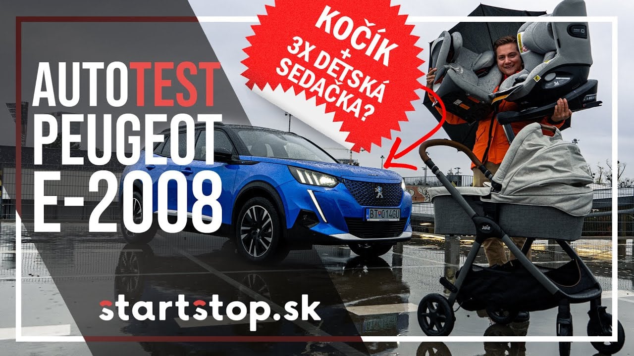 2022 Peugeot e-2008 - ako praktické rodinné auto? - Startstop.sk - TEST