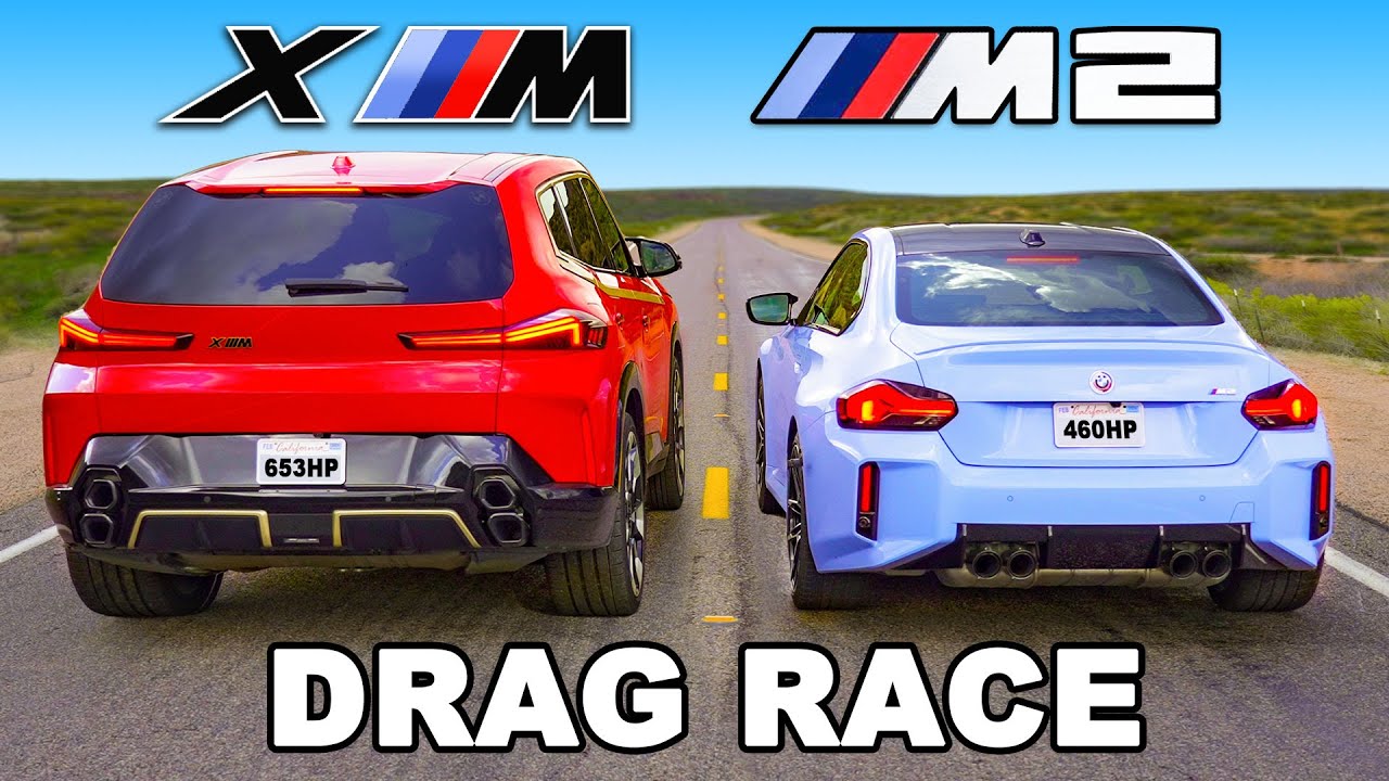 Which is faster - BMW XM v NEW M2