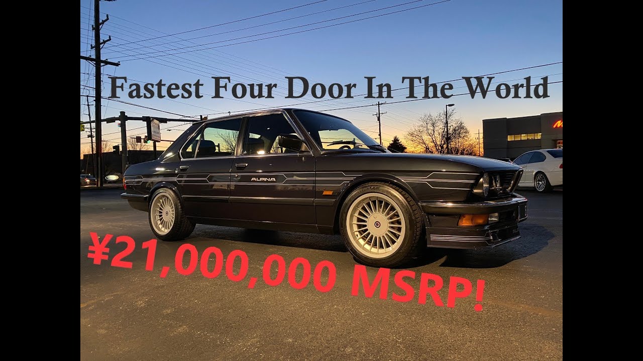 BMW Alpina B7 Turbo | Pinnacle of E28 Production