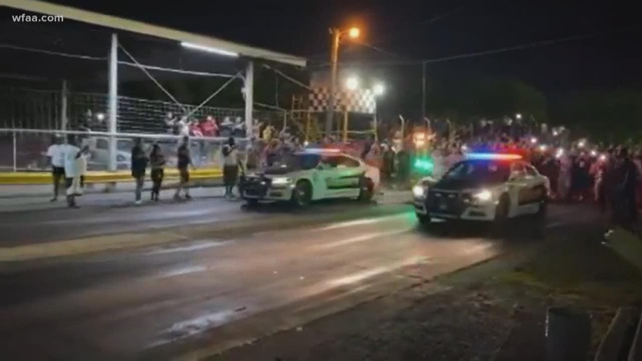 Dallas County deputies under investigation after drag racing their patrol cars