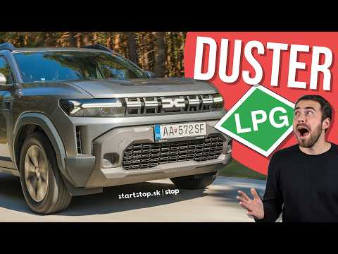 1 300 km na nádrž - Test Dacia Duster LPG