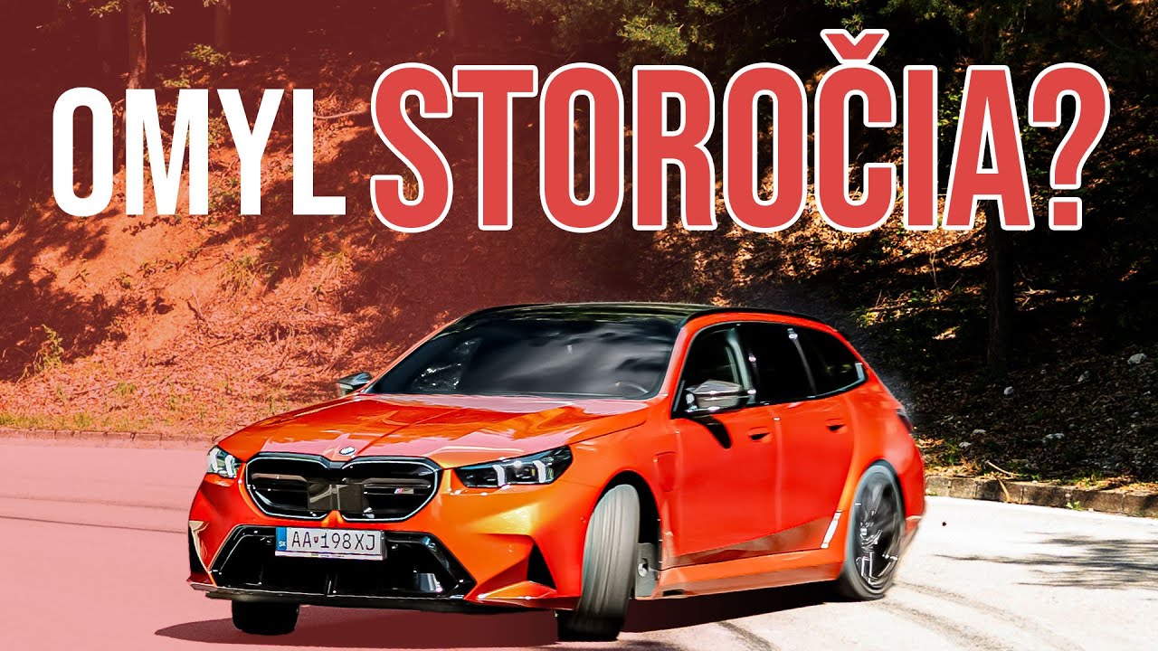 IDE BOMBY. Chytili sme BMW M5 Touring pod krk