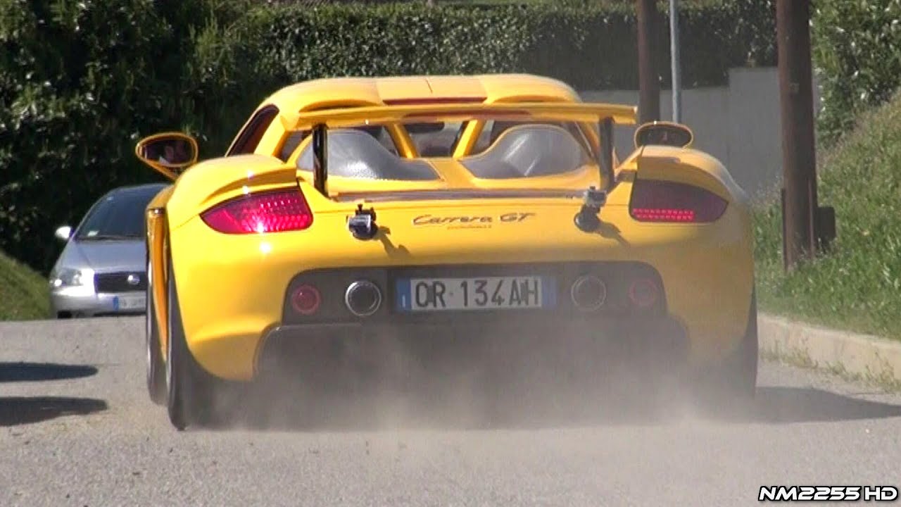 Porsche Carrera GT V10 Exhaust Symphony