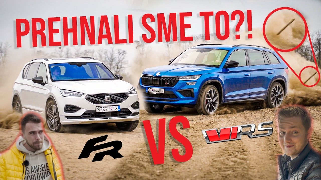 Škoda Kodiaq RS vs SEAT Tarraco FR - Kufor|Ceny|Zrýchlenie|RALLY!