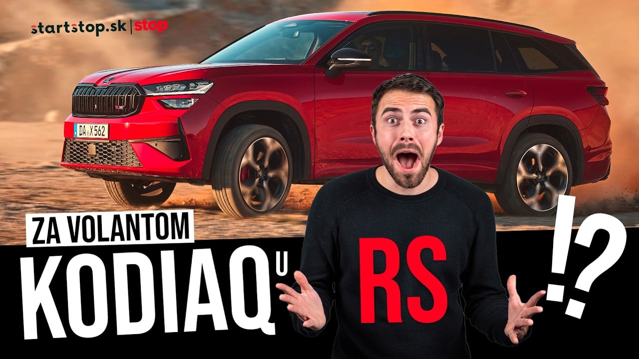 2025 Škoda Kodiaq RS - PRVÁ JAZDA