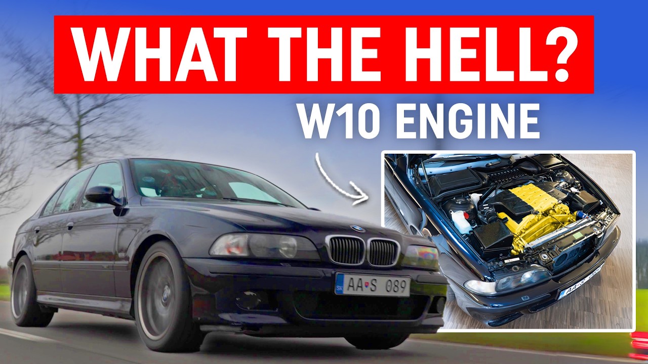 Why Did Volkswagen Put a 500bhp W10 Engine In This BMW M5?! (We Drove It)