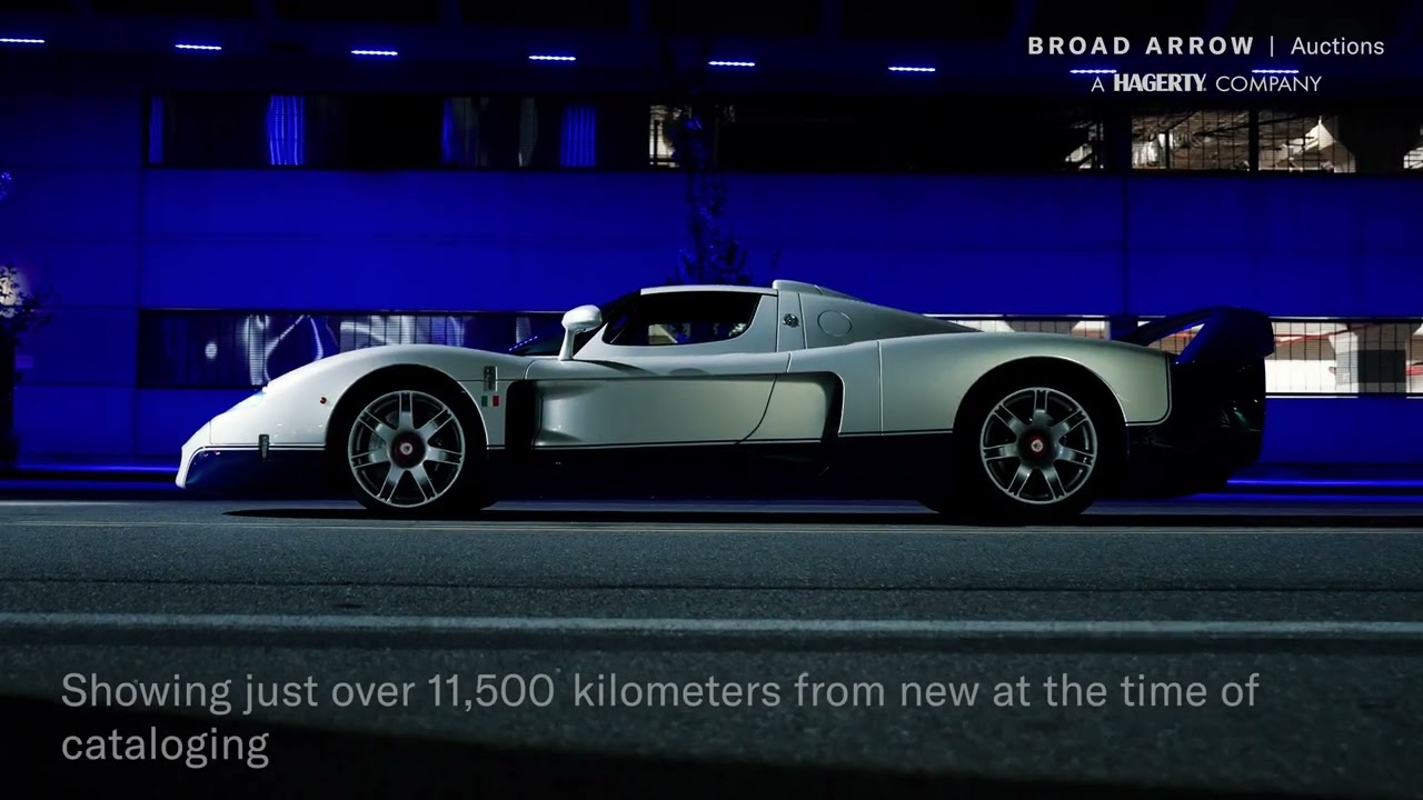 The 2005 Maserati MC12 Stradale Headed to the Broad Arrow Monterey Jet Center Auction