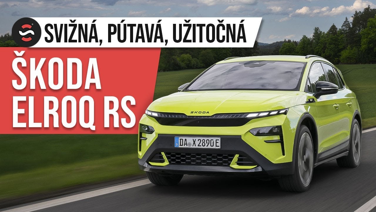 Prvá jazda Škoda Elroq RS - takto vyzerá športový duch v Elektromobile