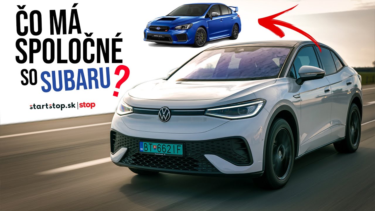 TEST VW ID.5 - Čo má spoločné so Subaru?