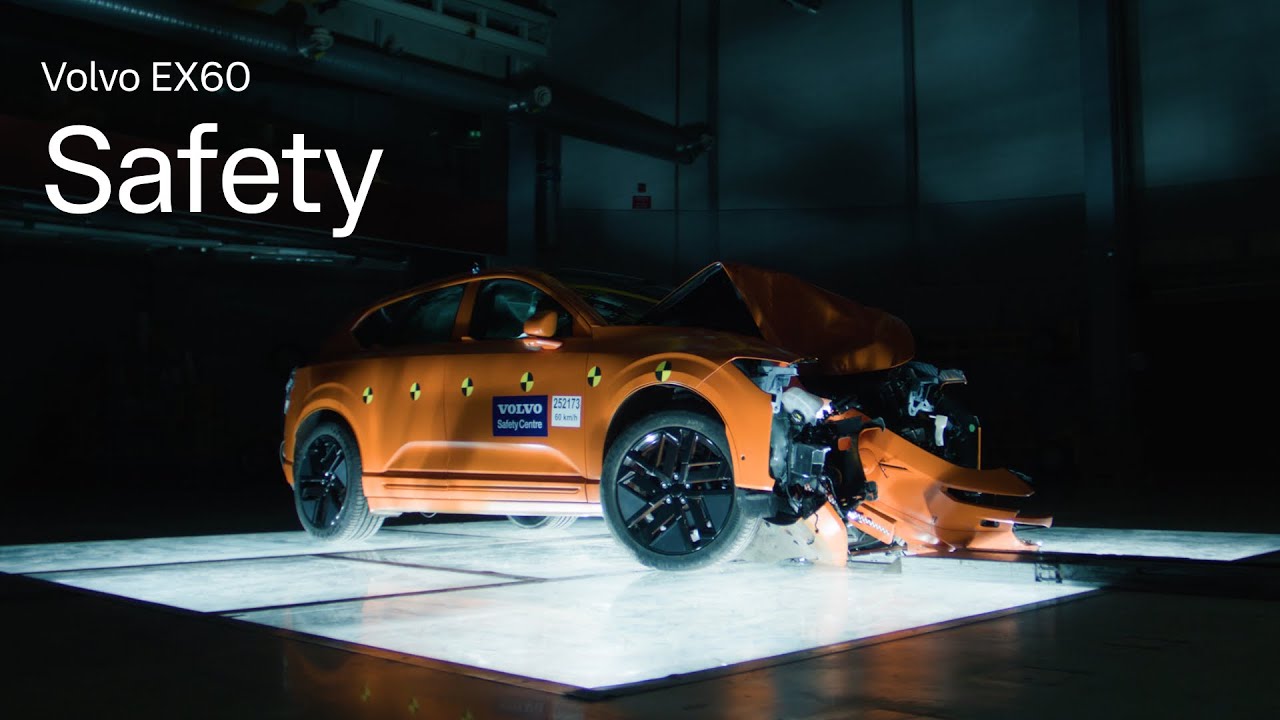 Volvo EX60: New standards in safety
