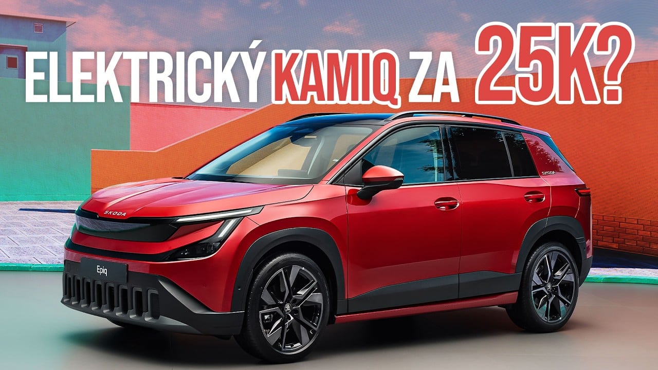 Škoda Epiq: Elektromobil za 25 000 €, ktorý konečne dáva slovákovi zmysel!