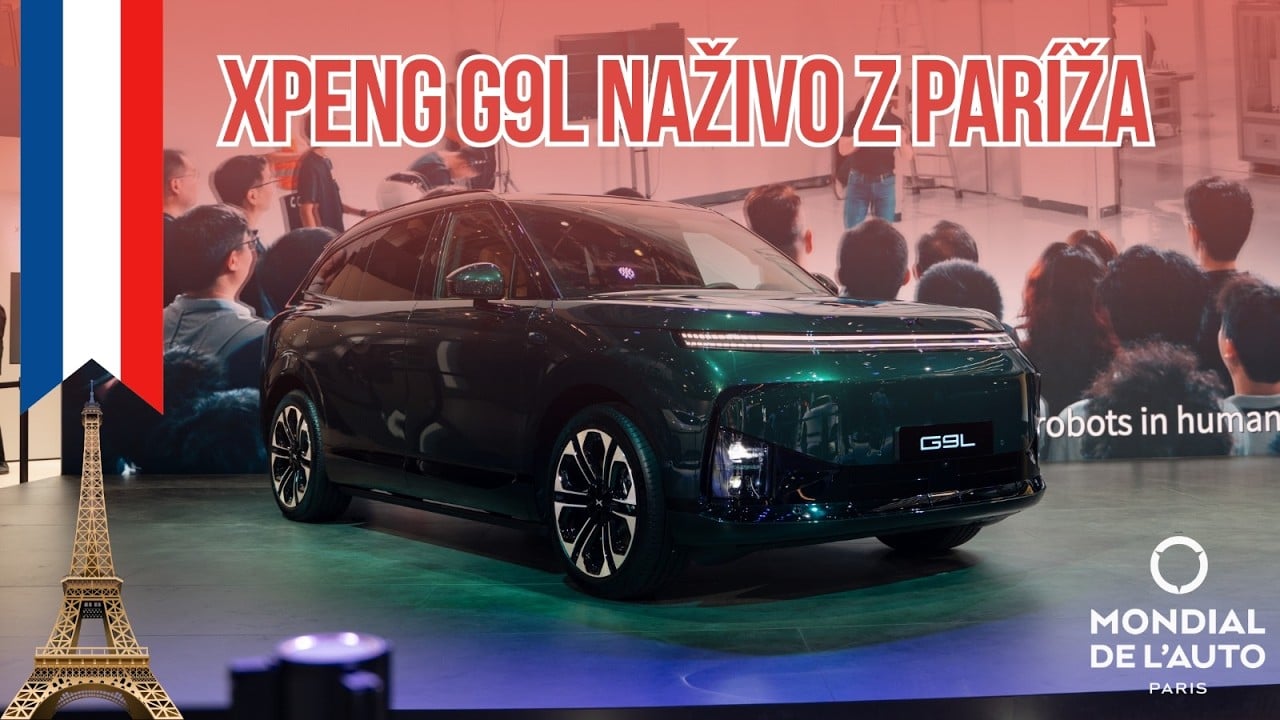 XPENG G9L - Naživo z Paríža 2026