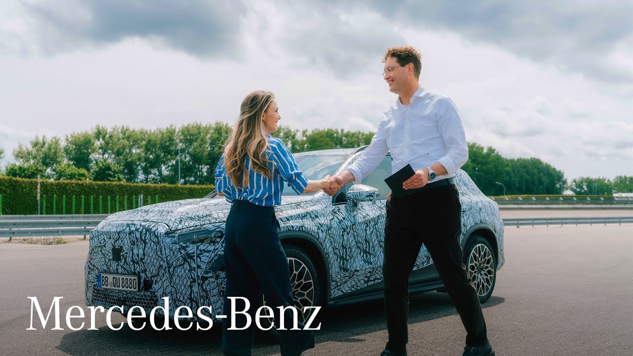 1 electric GLC. 5 challenges. 30 minutes. | CEO Ola Källenius tests the prototype