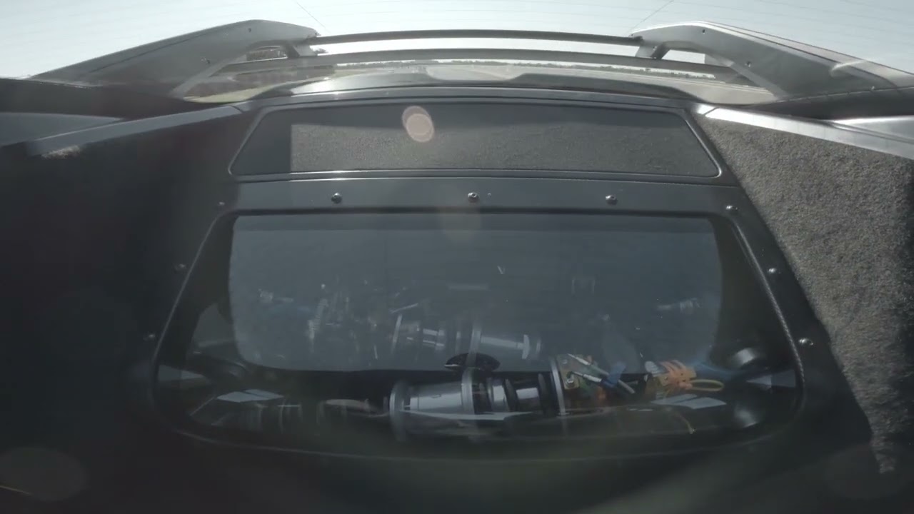 Ford Mustang GTD Suspension Window