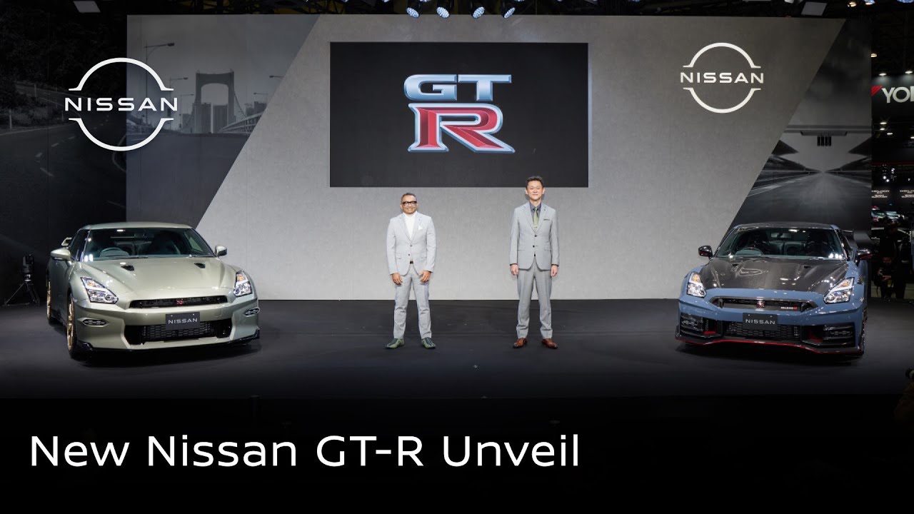 New Nissan GT-R unveil (Japan market)
