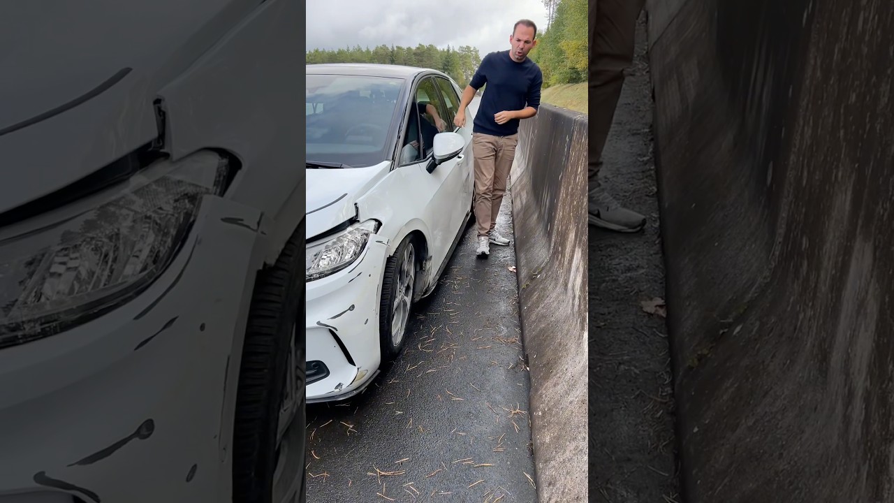 Multikollisionsbremse im VW ID.3 ausprobiert! Automatische Bremsung nach einem Crash