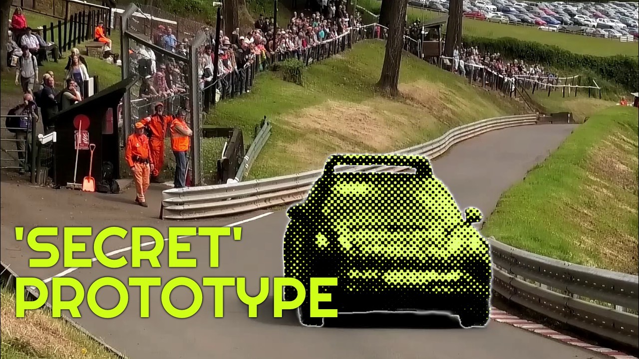You're not meant to see THIS! - Porsche Cayenne Prototype at Shelsley Walsh Hillclimb