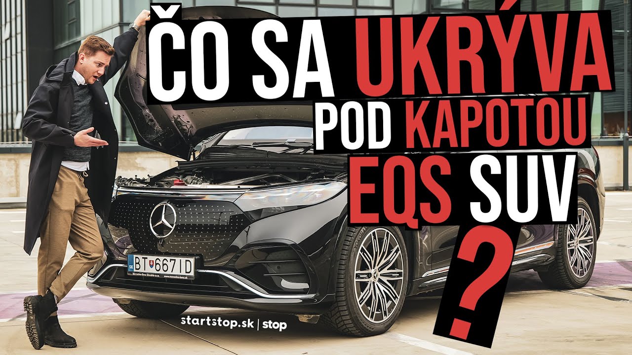 Otvorili sme kapotu Mercedesu EQS SUV, čo sa tam ukrýva? TEST
