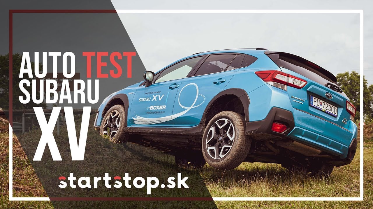 Subaru XV 2,0 e-Boxer - Crossover ktorému Off-road nerobí problém - Startstop.sk - TEST