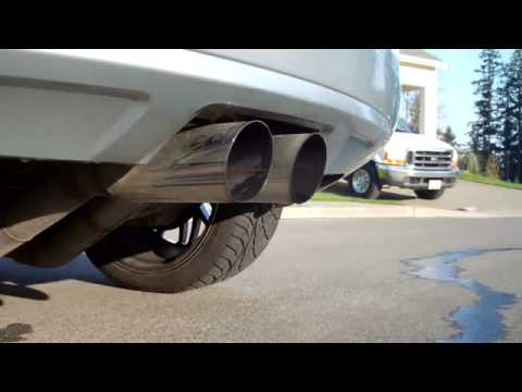 Touareg V10 TDI straight pipe sound