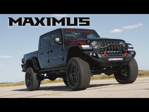 HENNESSEY MAXIMUS 1000 | Hellcat-Swapped Jeep Gladiator!