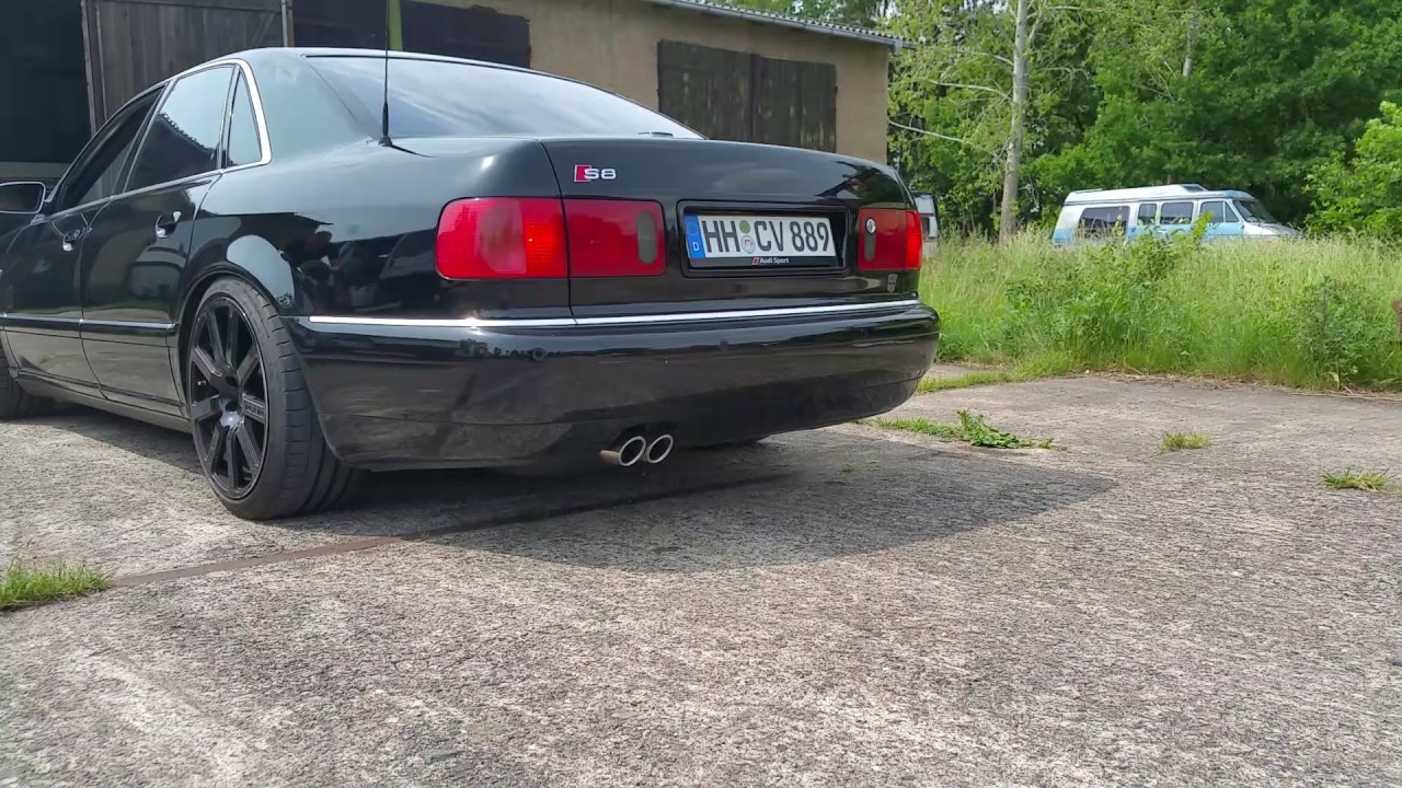 Audi S8 D2 Custom Made Exhaust by Leons S8 !!! Part 2