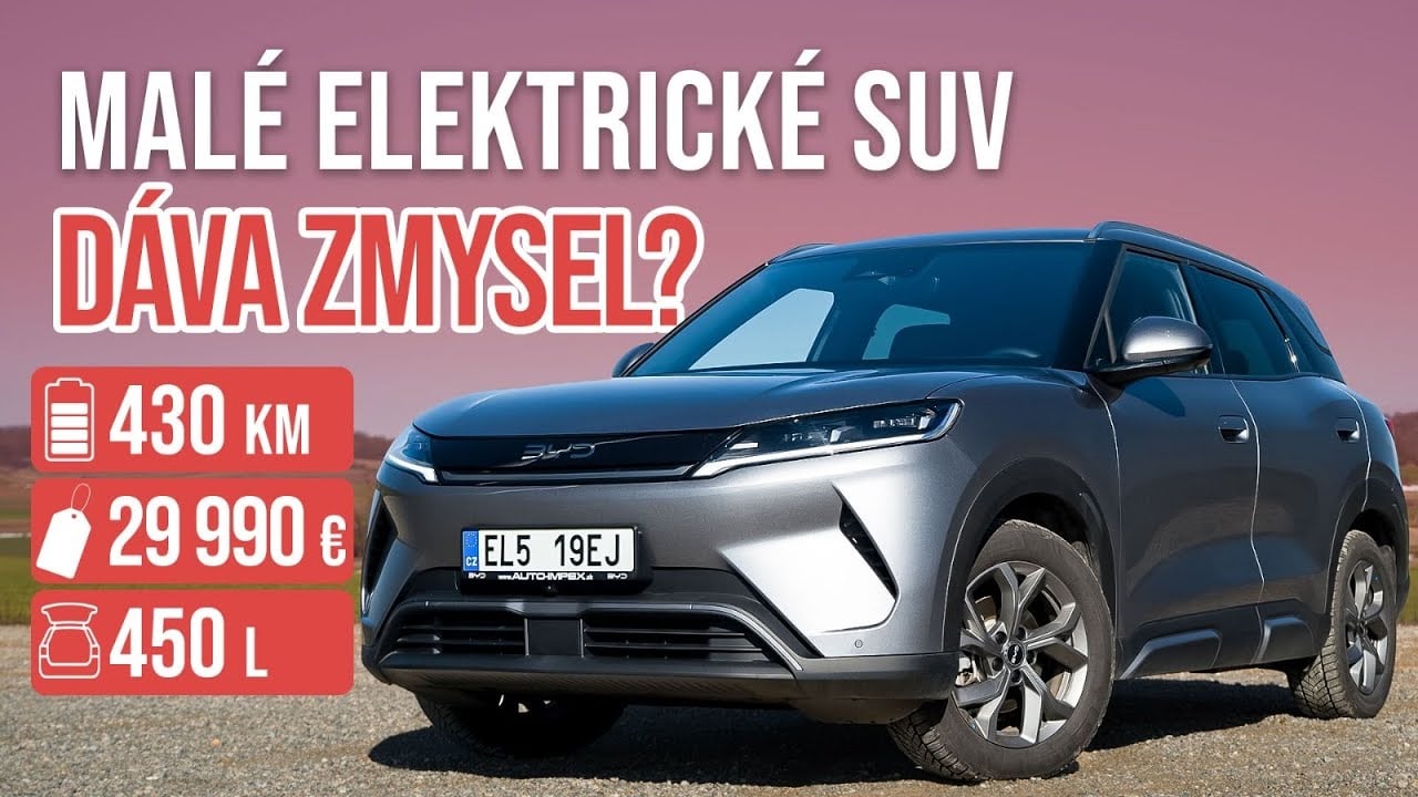 TEST: BYD ATTO 2 - pozor na podvozok, konfigurácia rozhoduje