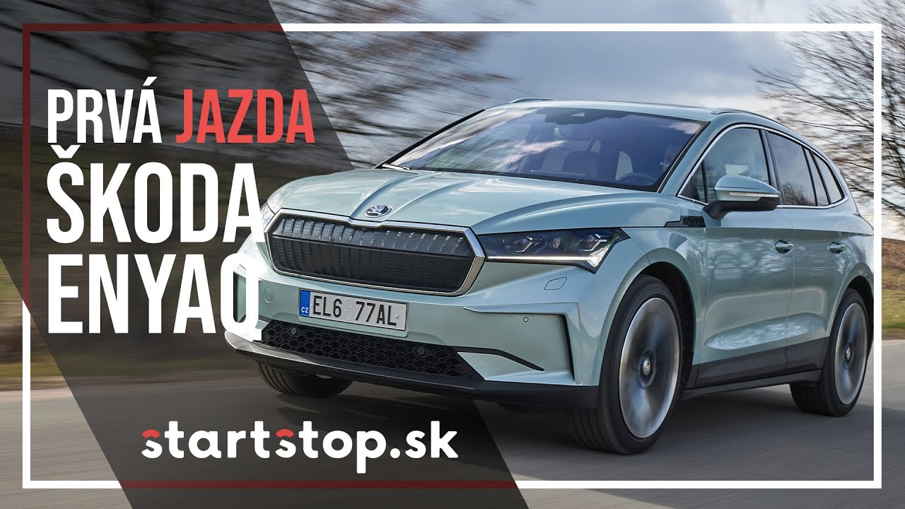 Škoda Enyaq iV 80 - Startstop.sk - PRVÁ JAZDA