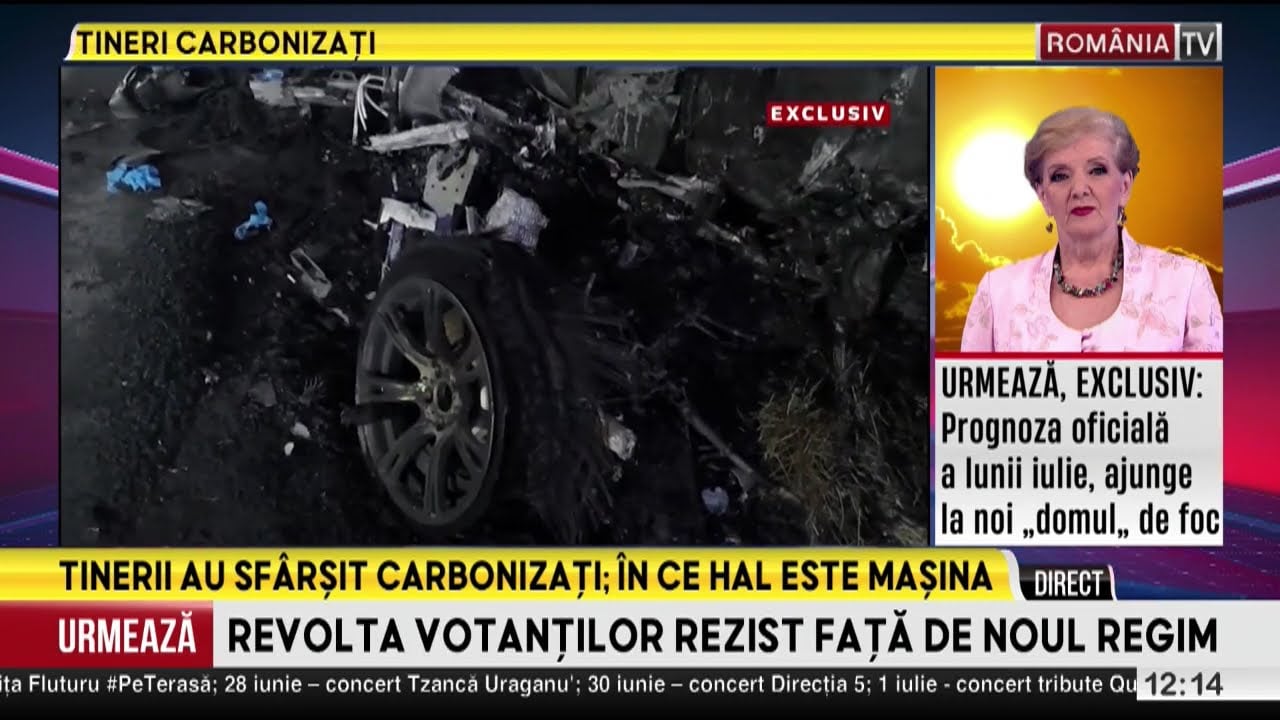 Doi verişori morţi într-o cursă nebună cu Poliţia pe urme