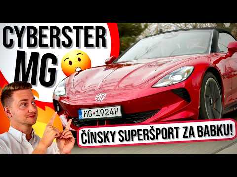 2025 MG Cyberster - Slovákov doslova šokoval