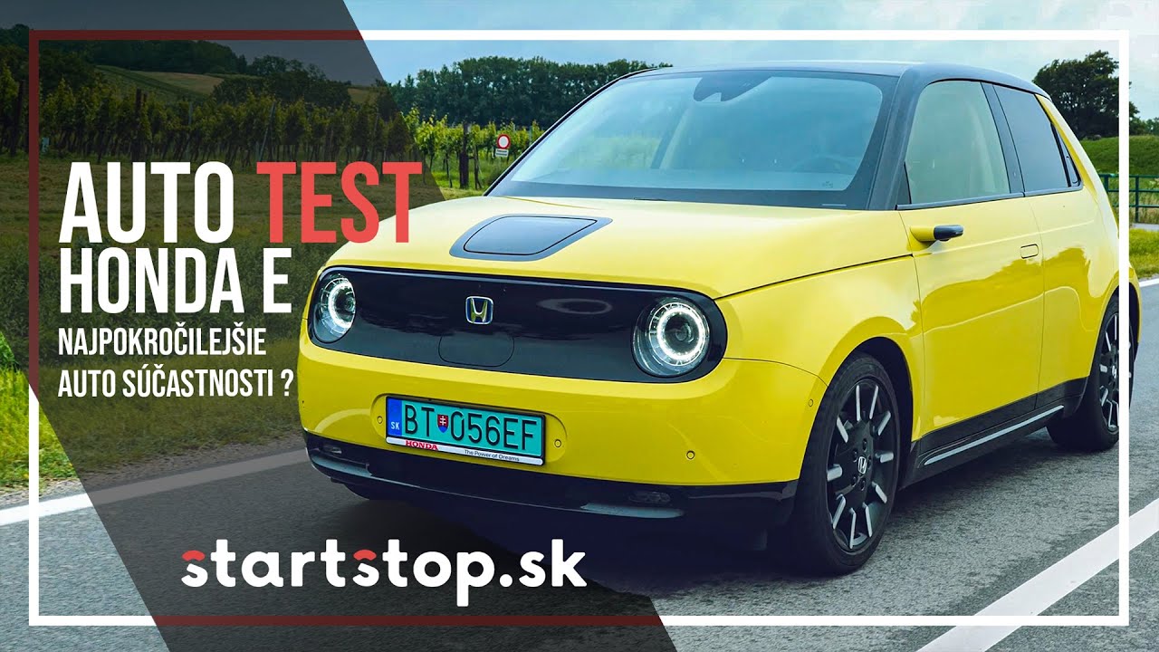 HONDA E - najpokročilejšie auto súčastnosti - Startstop.sk - TEST