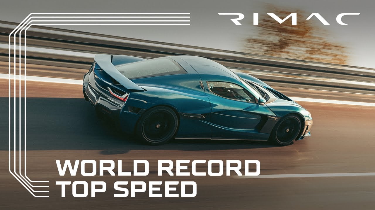 Rimac Nevera sets the EV Top Speed World Record!