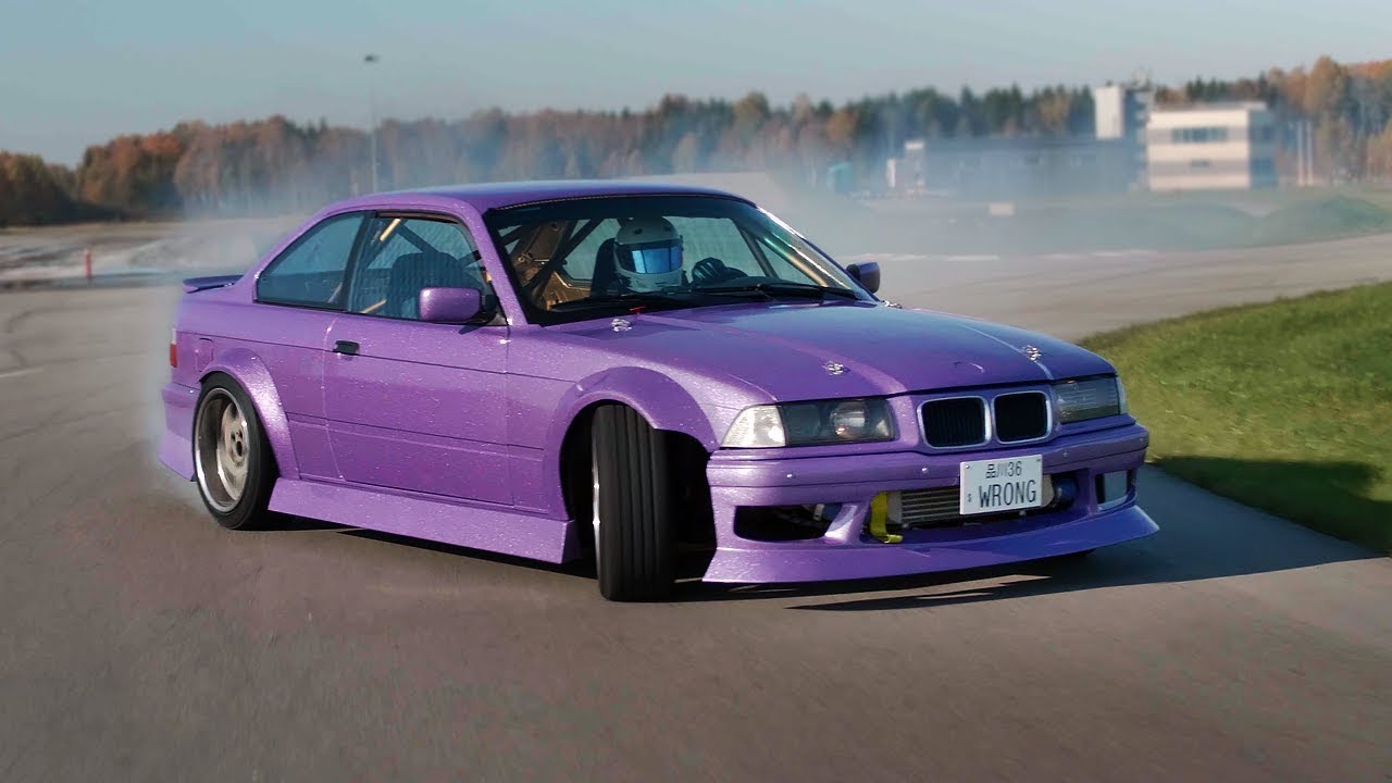 DIESEL DRIFT CAR - BMW E36 330D WRONG36 DRIFTING