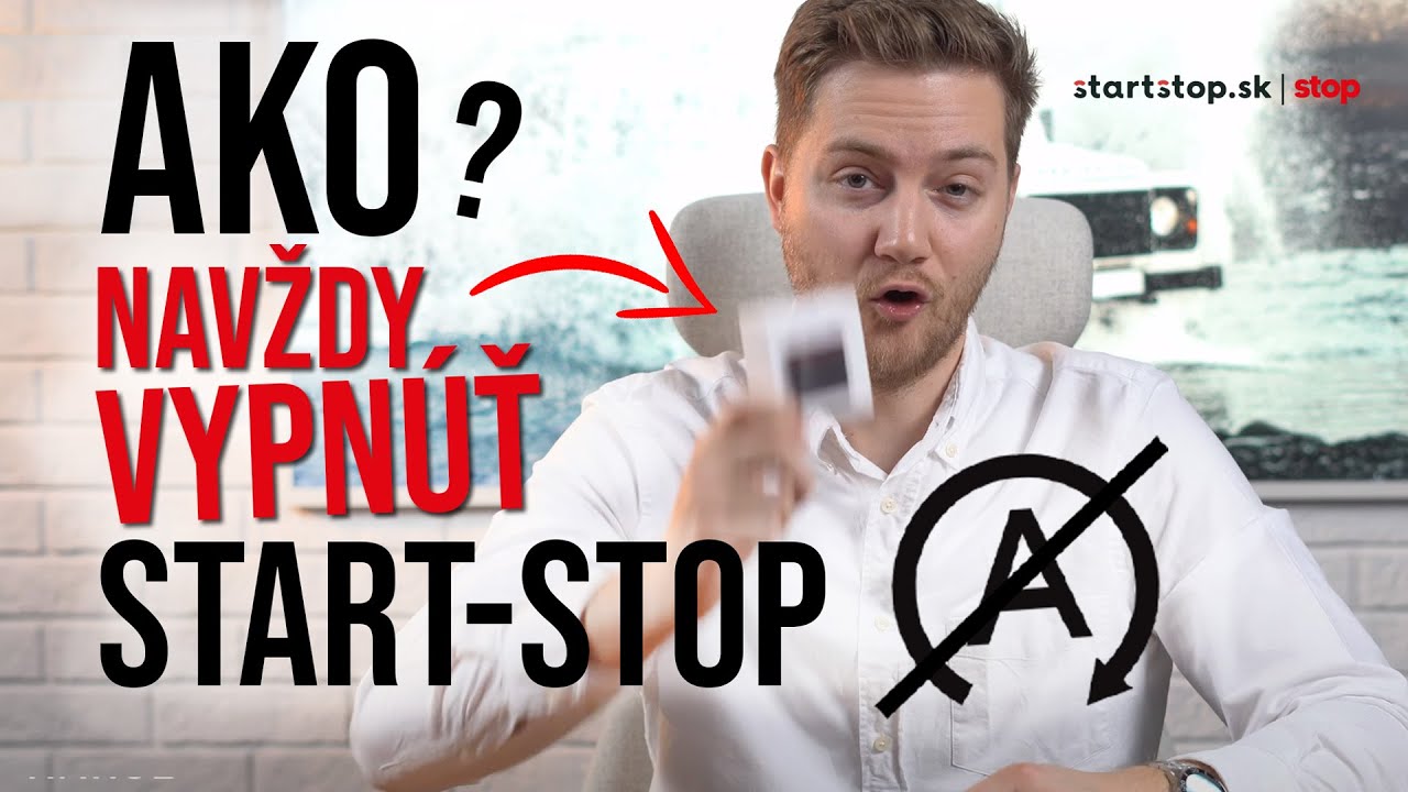 S týmto zariadením dokážte vypnúť START-STOP