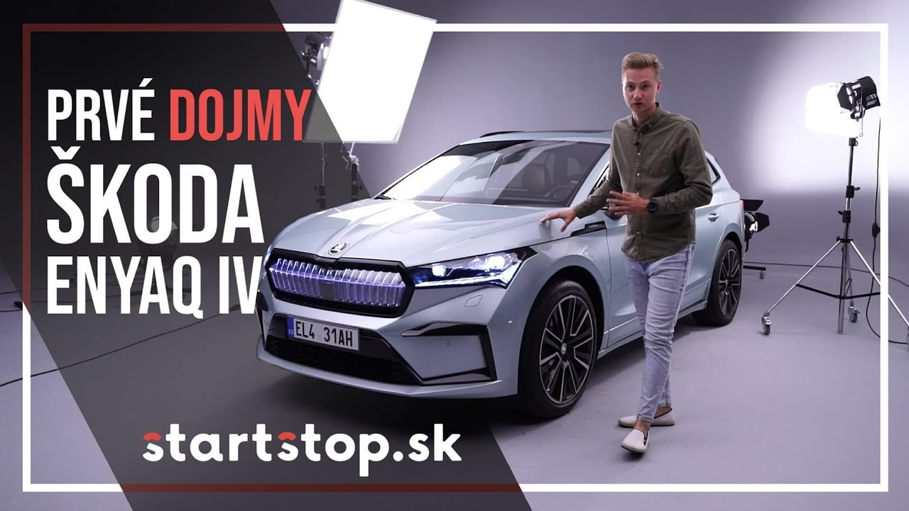 Škoda Enyaq iV - Startstop.sk - PRVÉ DOJMY