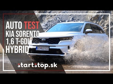 2021 KIA Sorento 1.6 T-GDi HEV Hybrid - Startstop.sk - TEST