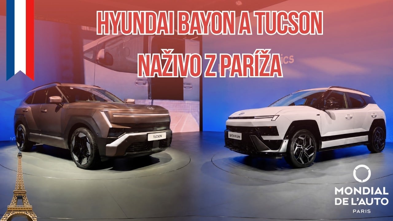 2026 HYUNDAI Bayon a Tucson - Naživo z Paríža