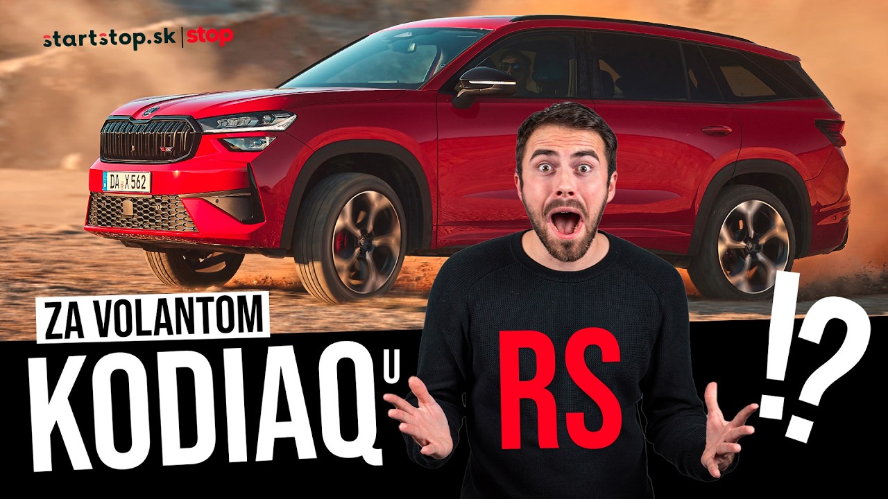 2025 Škoda Kodiaq RS - PRVÁ JAZDA