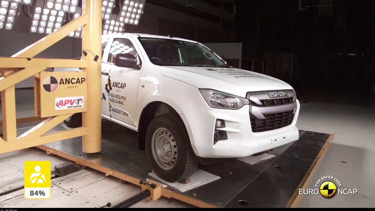 Euro NCAP Crash & Safety Tests of Isuzu D-MAX 2020