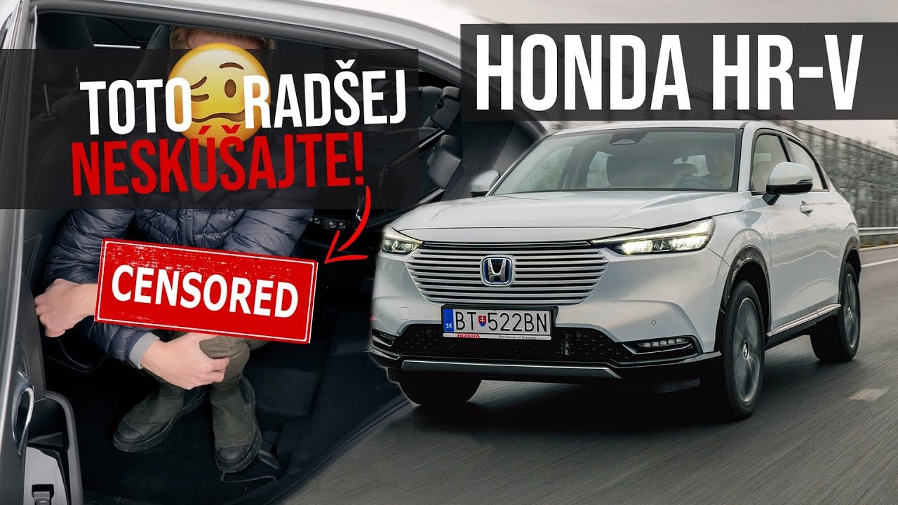 TEST Honda HR-V 2022 - je praktická ale toto radšej neskúšajte
