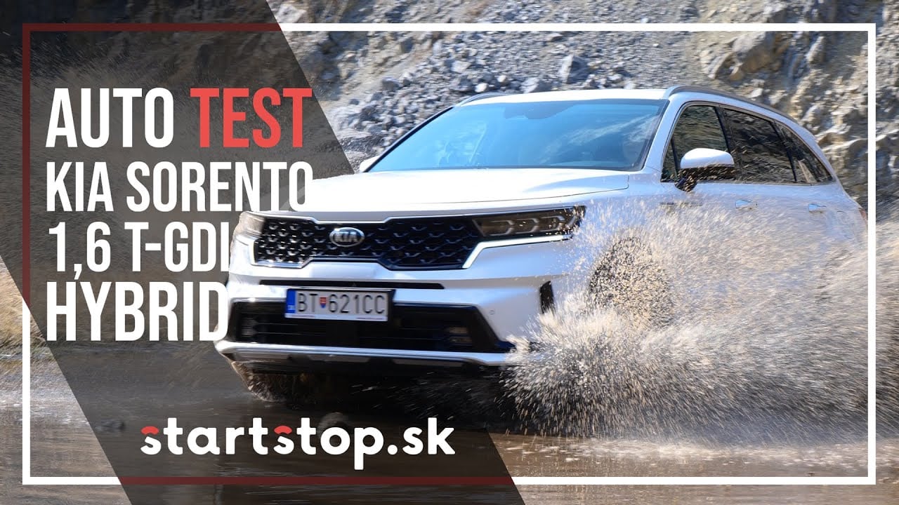 2021 KIA Sorento 1.6 T-GDi HEV Hybrid - Startstop.sk - TEST